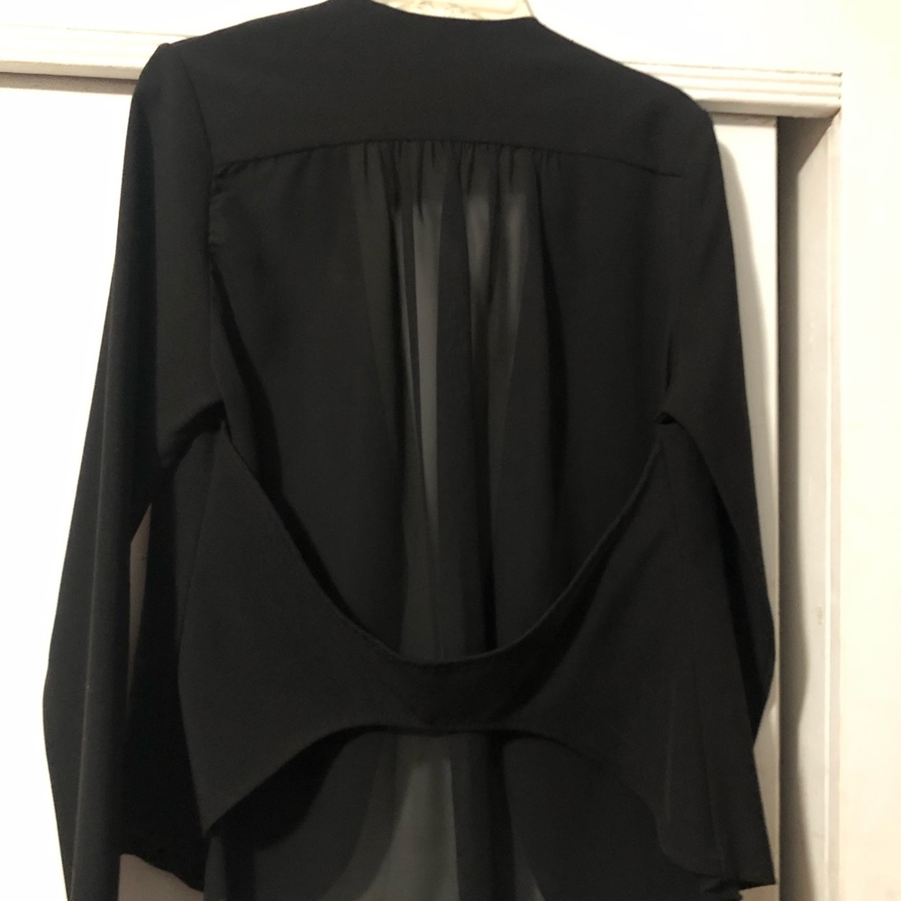 Women’s blazer with mesh back
